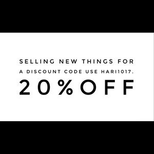 A discount code